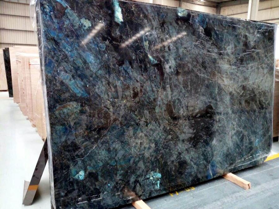 Labradorite Bianca Granite Slab