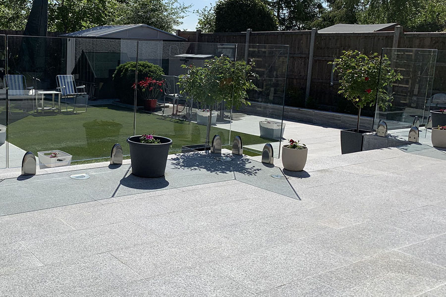 Silver Grey Granite Patio Pavers Silver Grey Granite Patio Pavers
