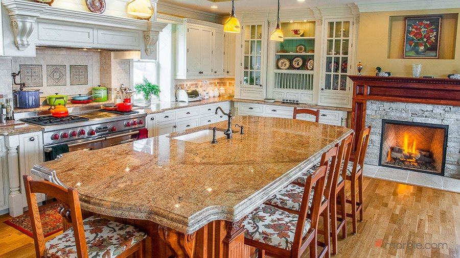 Golden Glory Granite Countertop