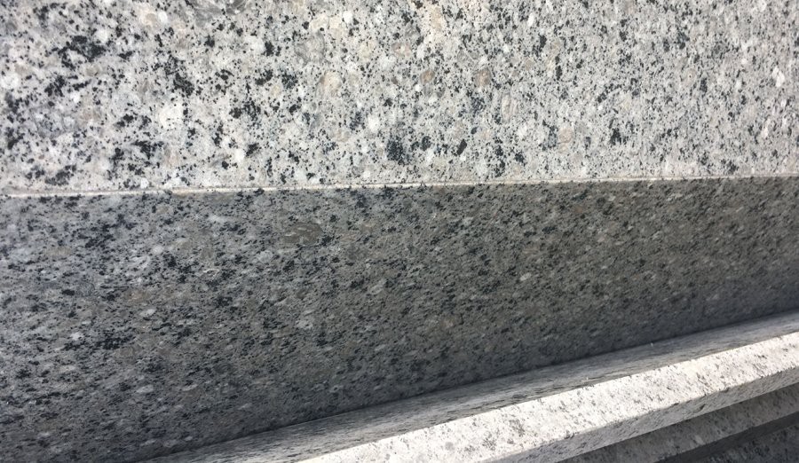 Pearl Grey Granite Assemble Corner Pearl Grey Granite Assemble Corner