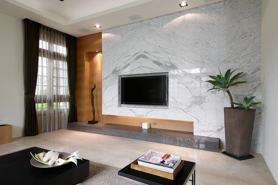 Marble TV Wall 01
