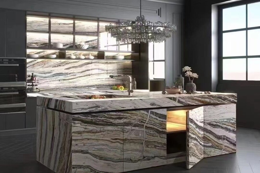 Antico Onyx Travertine Countertop Antico Onyx Travertine Countertop