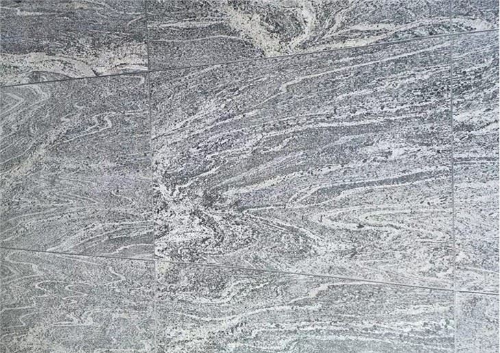 China Juparana Grey Granite Floor Flamed