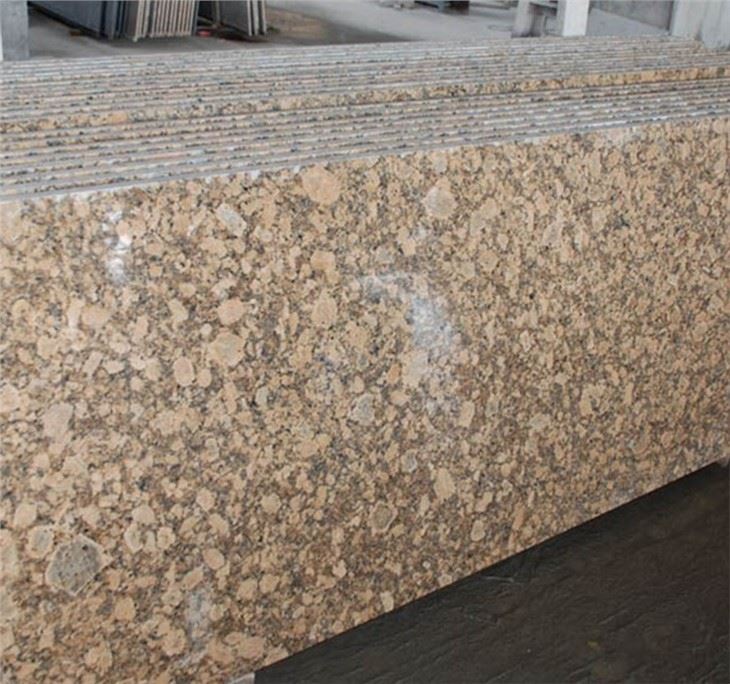 Giallo Fiorito Granite Pre-Fabricate Countertop