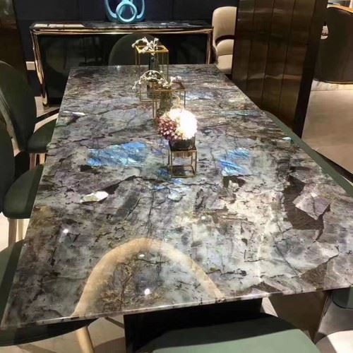 Labradorite Blue Granite Table Top