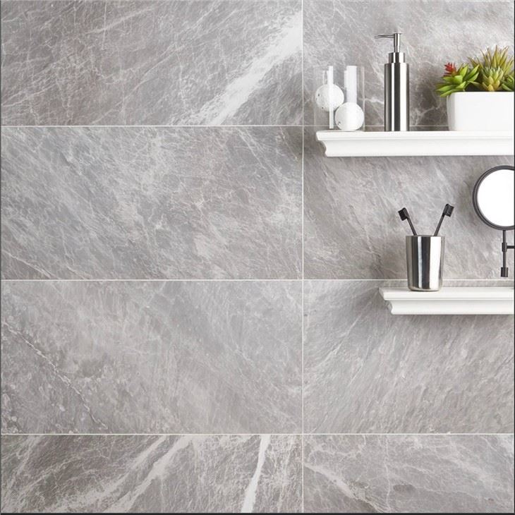 Nordic Grey Marble Wall