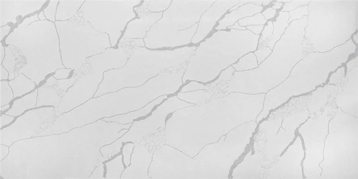 White Quartz Gray Vein Slab