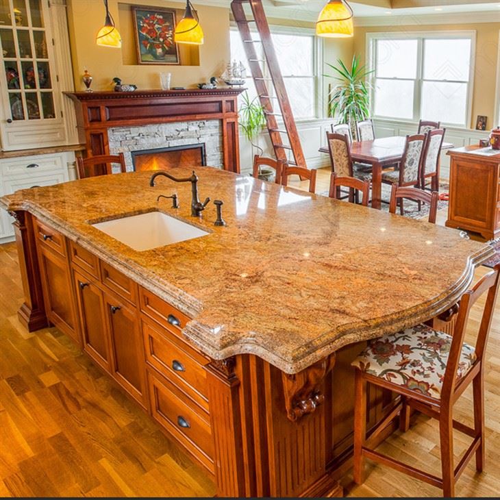 Golden Glory Granite Countertop 5