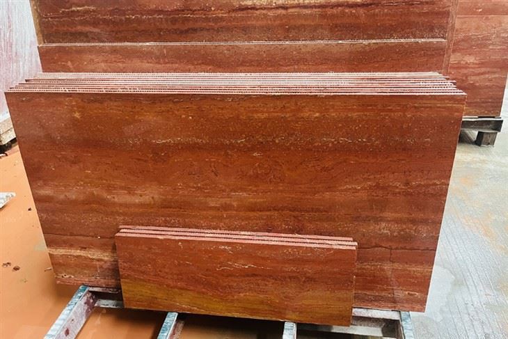 Red Travertine Tiles